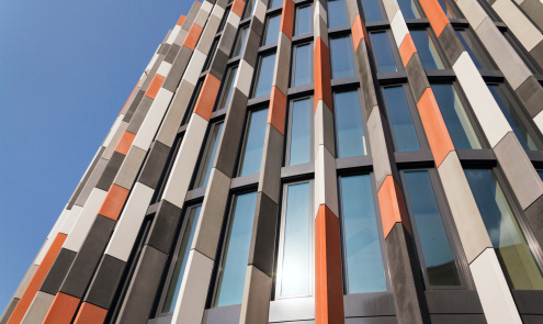 Whitecode Example of facade design